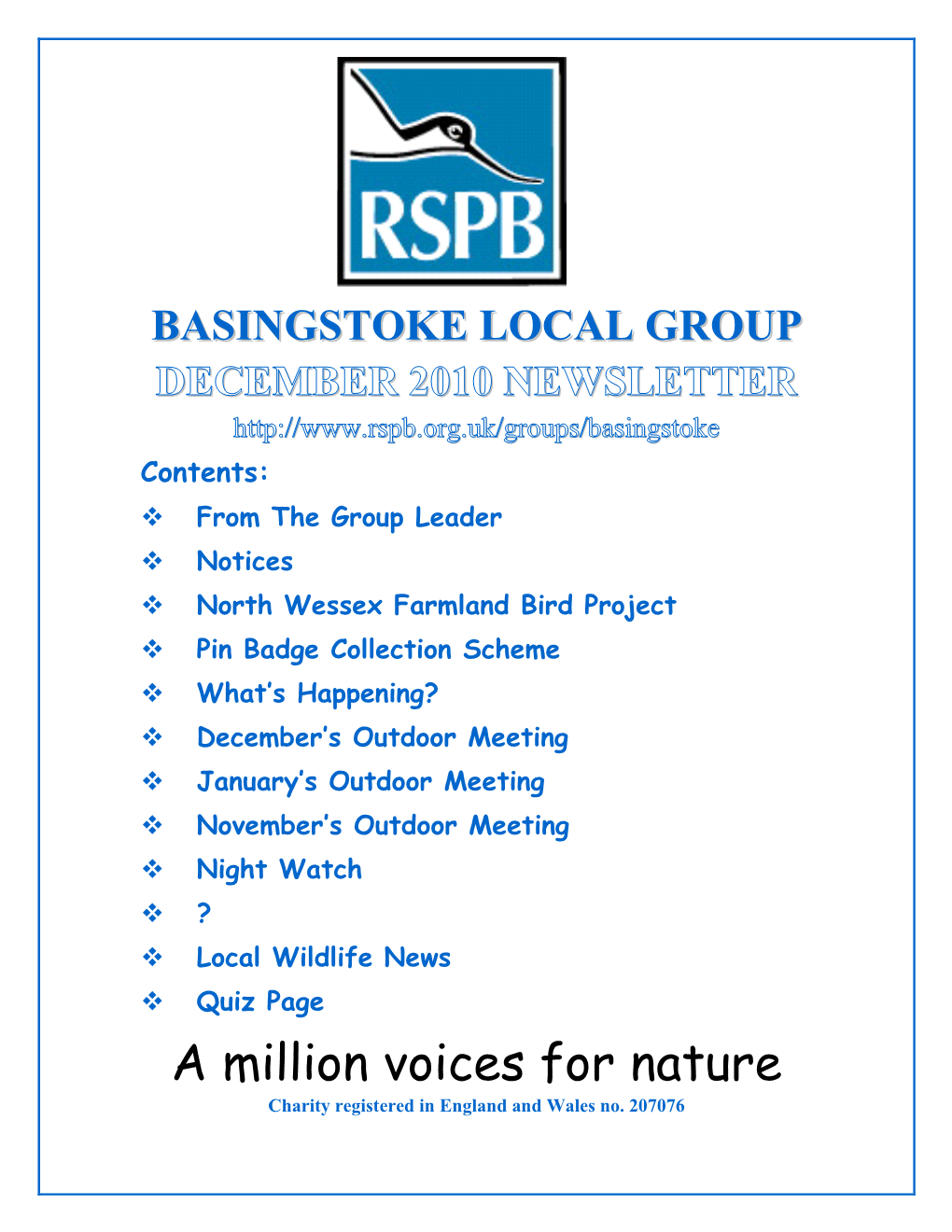 Basingstoke Local Group