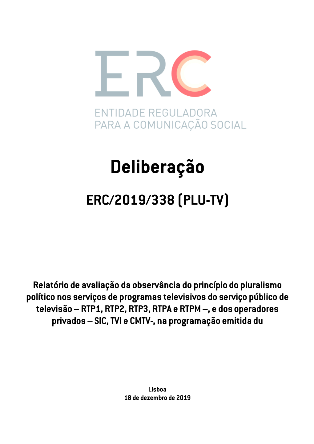 Erc/2019/338 (Plu-Tv)