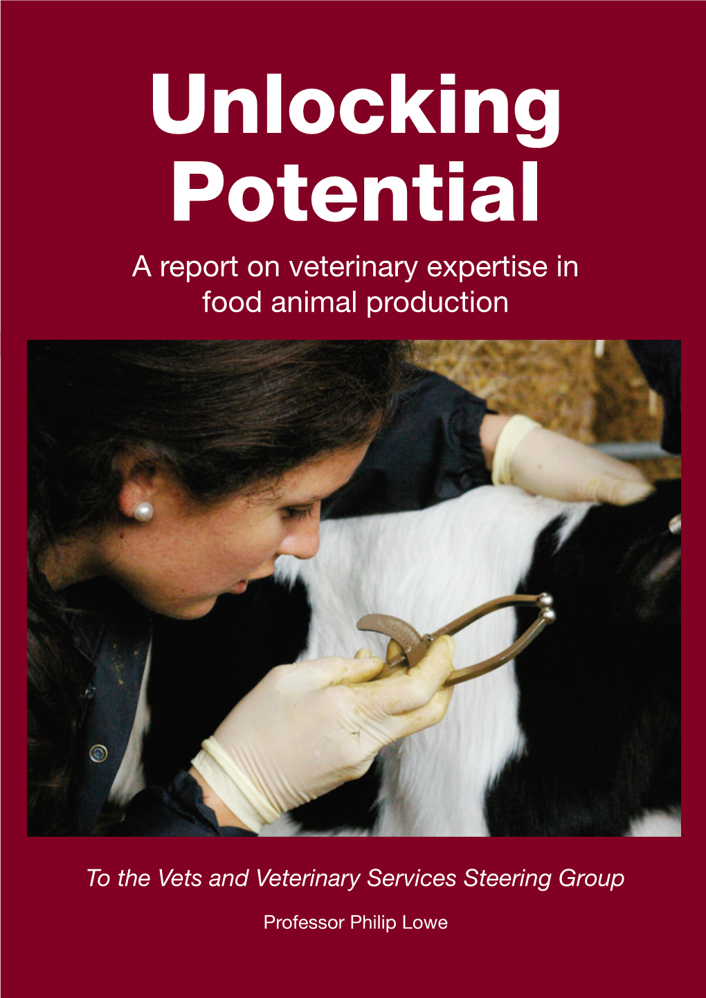 A Report on Veterinary Expertise in Food Animal Production