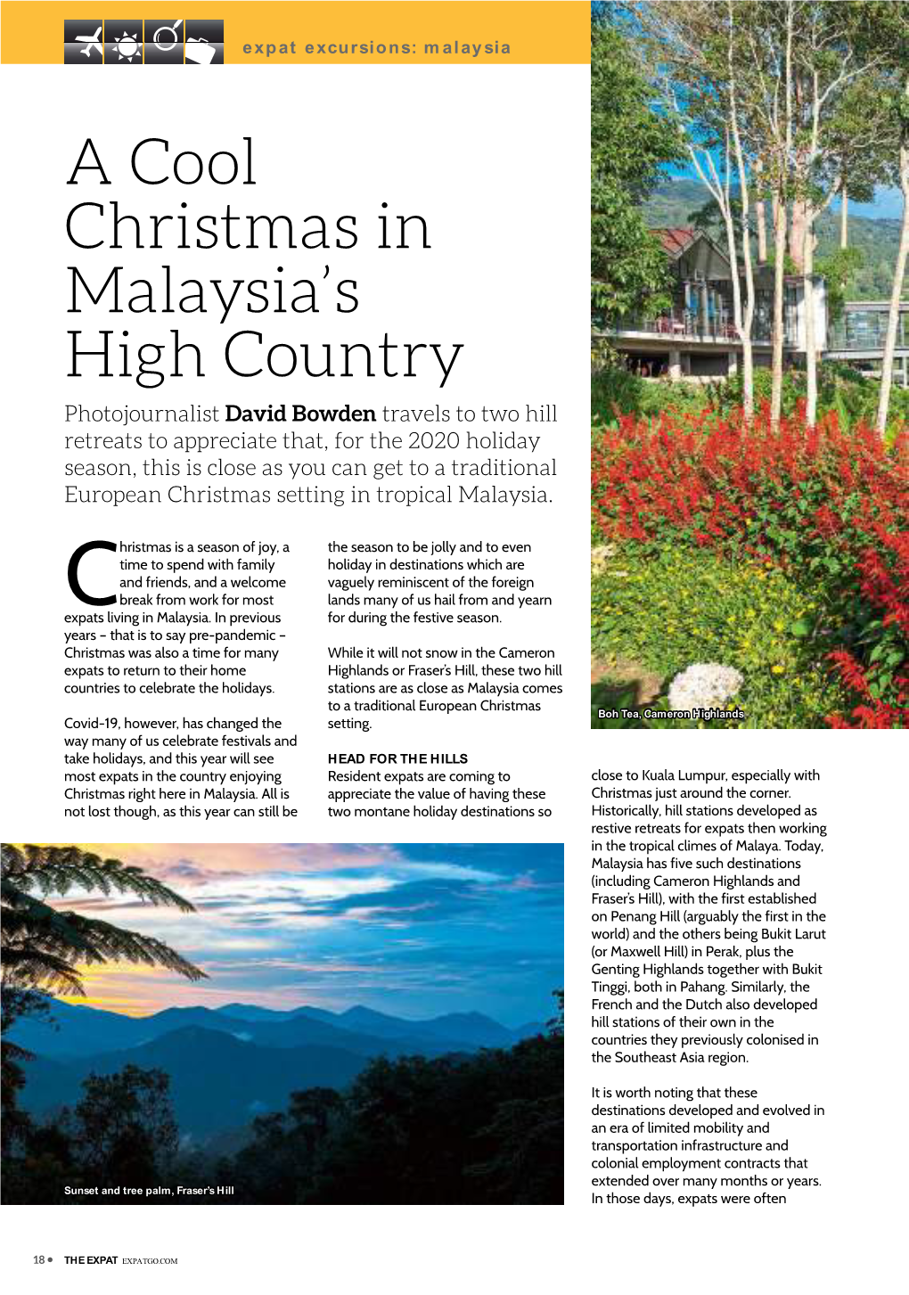 A Cool Christmas in Malaysia's High Country