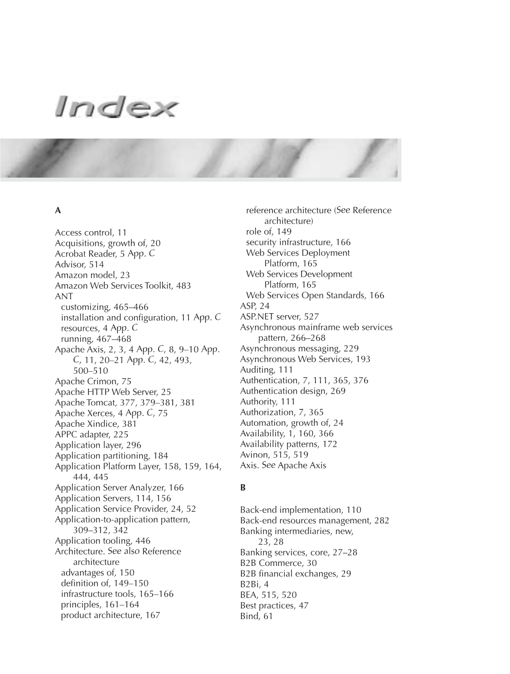 A Access Control, 11 Acquisitions, Growth Of, 20 Acrobat Reader, 5