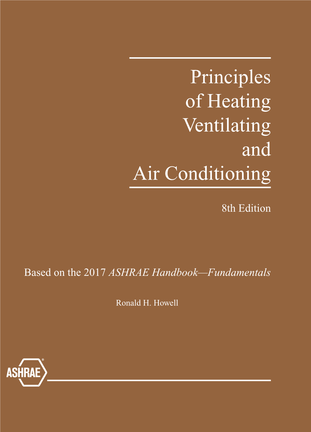 Principles of Heating, Ventilation, and Air Conditioning, 8Th Edition