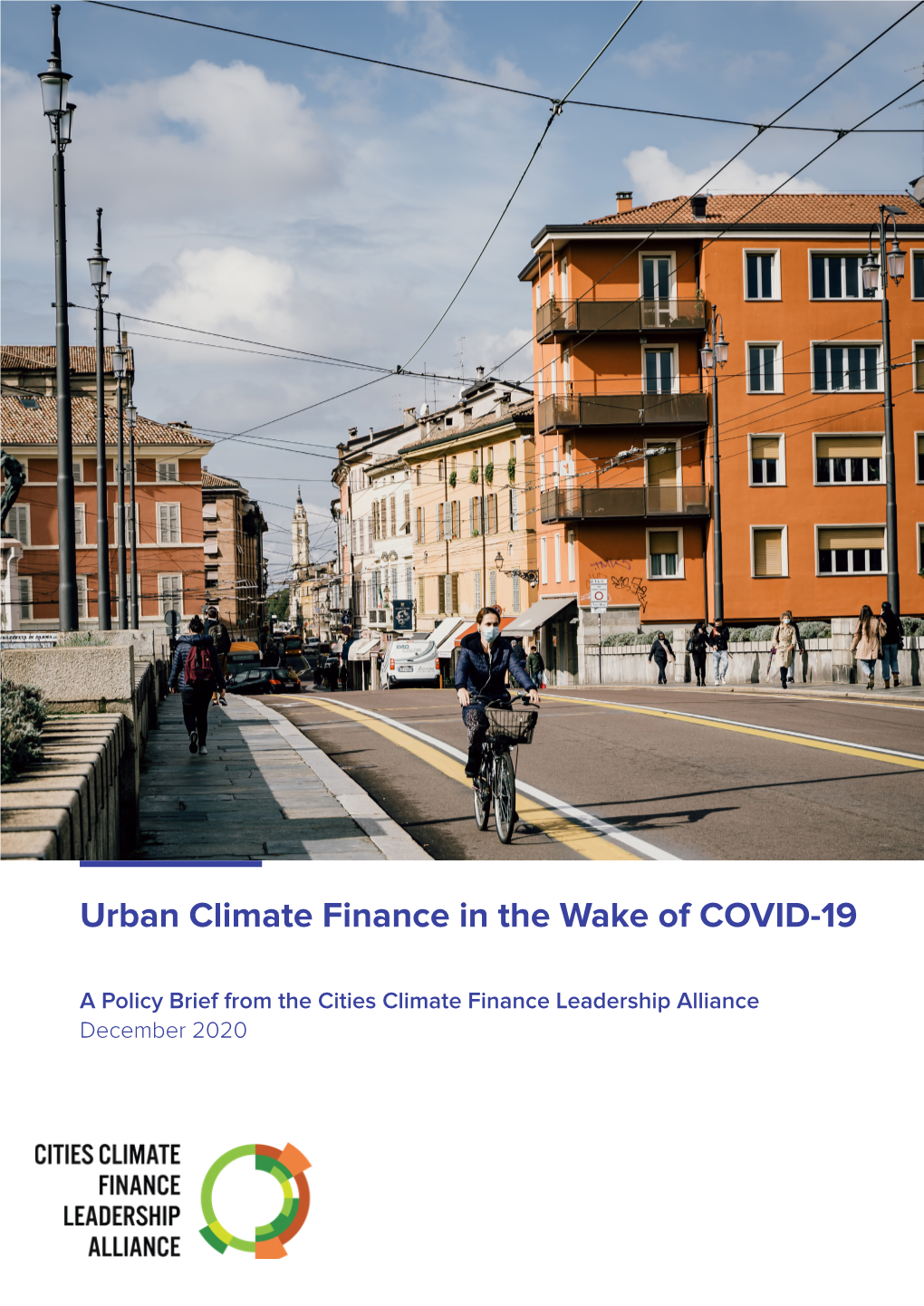 Urban Climate Finance in the Wake of COVID-19