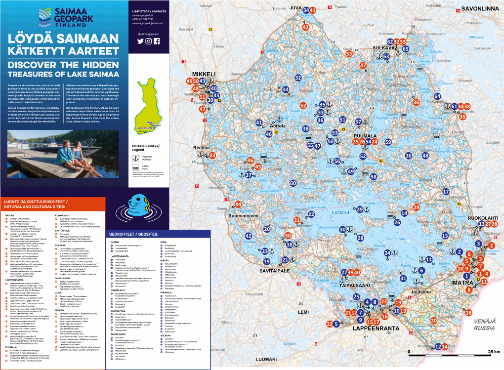 Löydä Saimaan Kätketyt Aarteet Discover the Hidden Treasures of Lake Saimaa