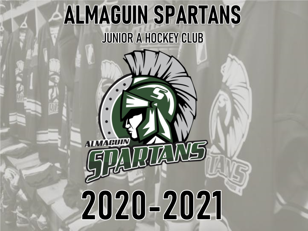 Almaguin Spartans Junior a Hockey Club