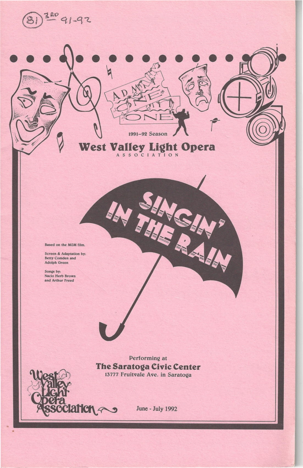 1992-06 Singin' in the Rain.Pdf