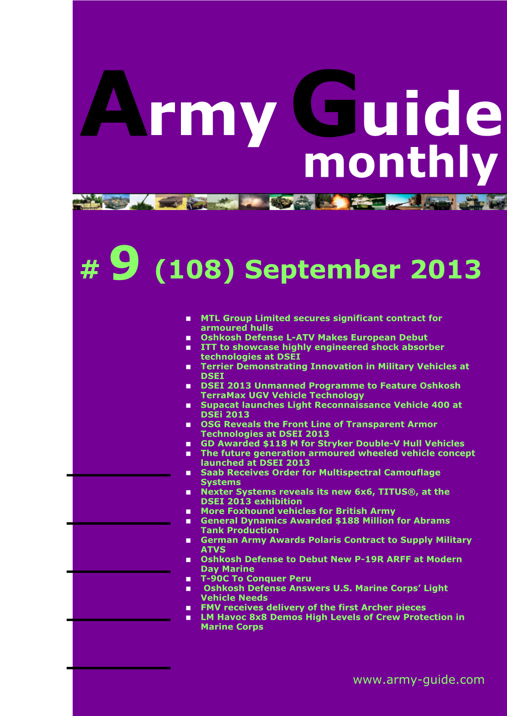Army Guide Monthly • Issue #9 (108)