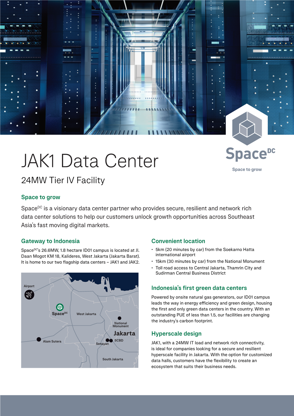 JAK1 Data Center 24MW Tier IV Facility
