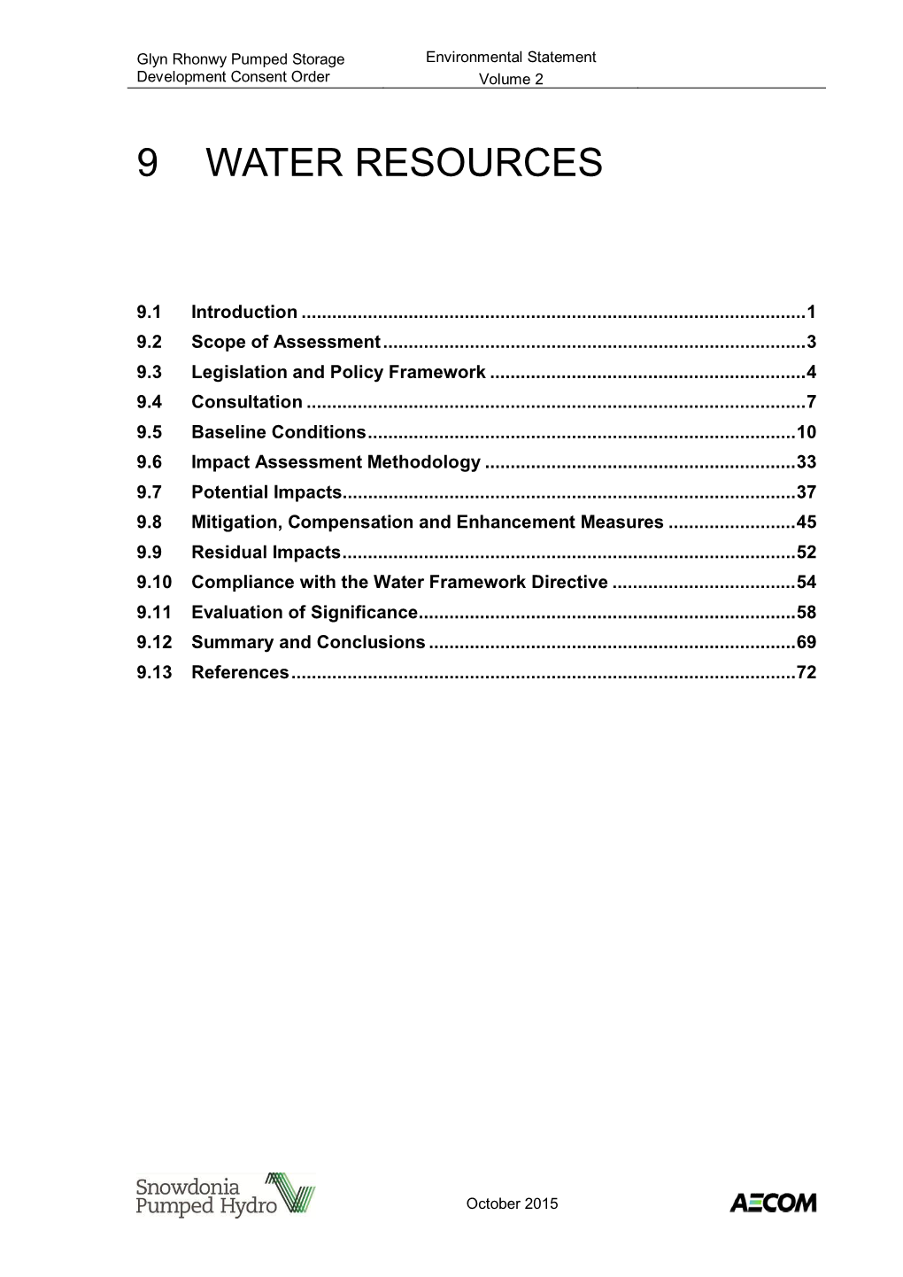 Vol2b Ch9 Water Resources