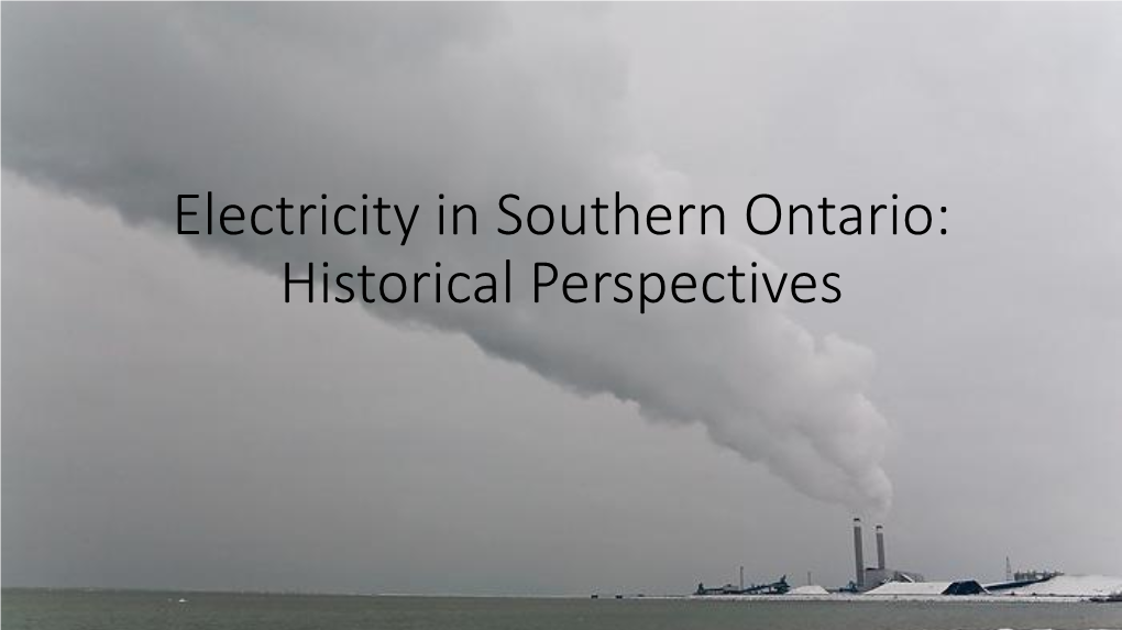 Historical Perspectives on Hydro Systems