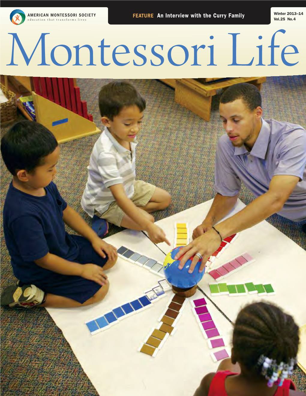 Stephen Curry with Current Students at His Alma Mater, the Christian Montessori School at Lake Norman