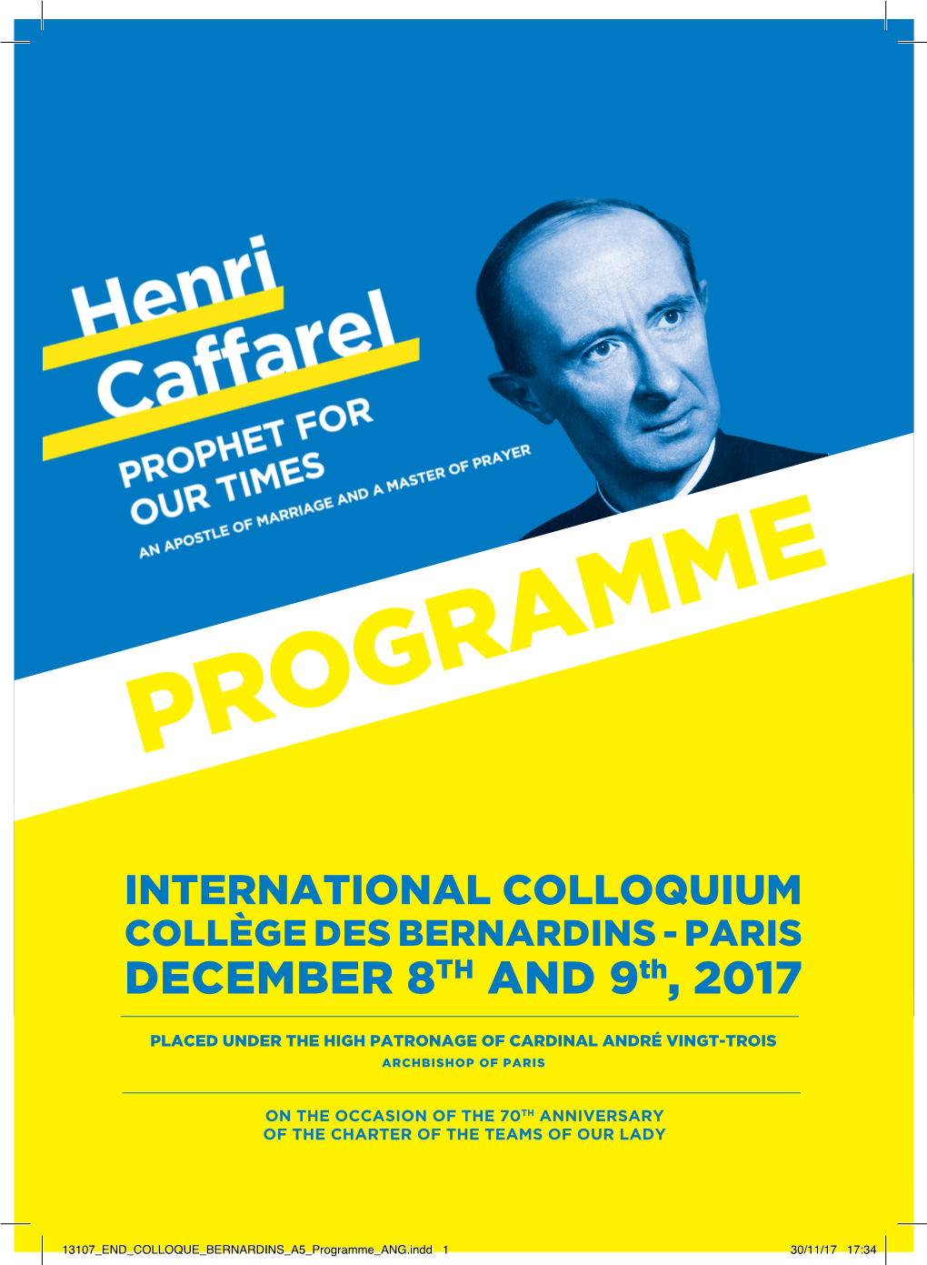 Colloquium Programme