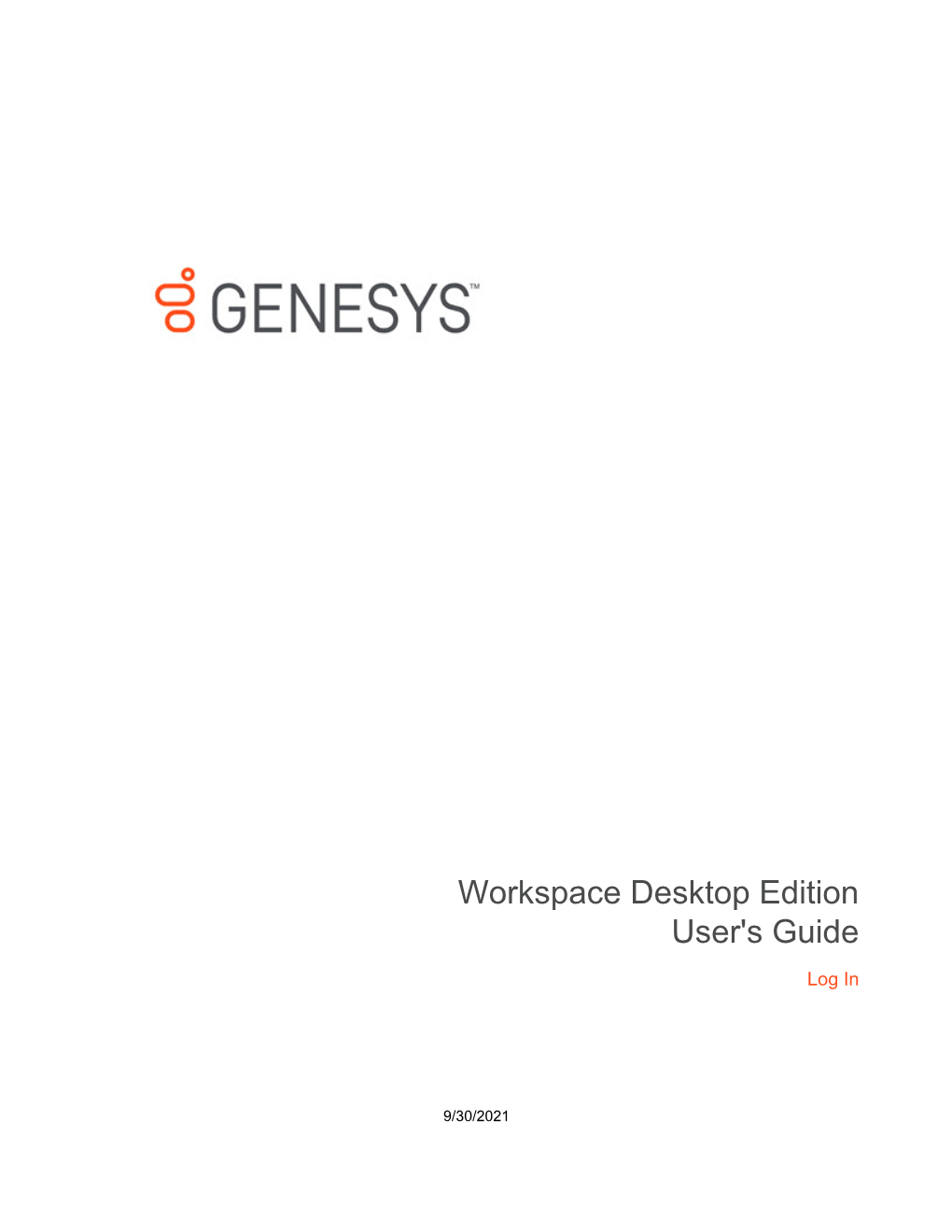 Workspace Desktop Edition User's Guide