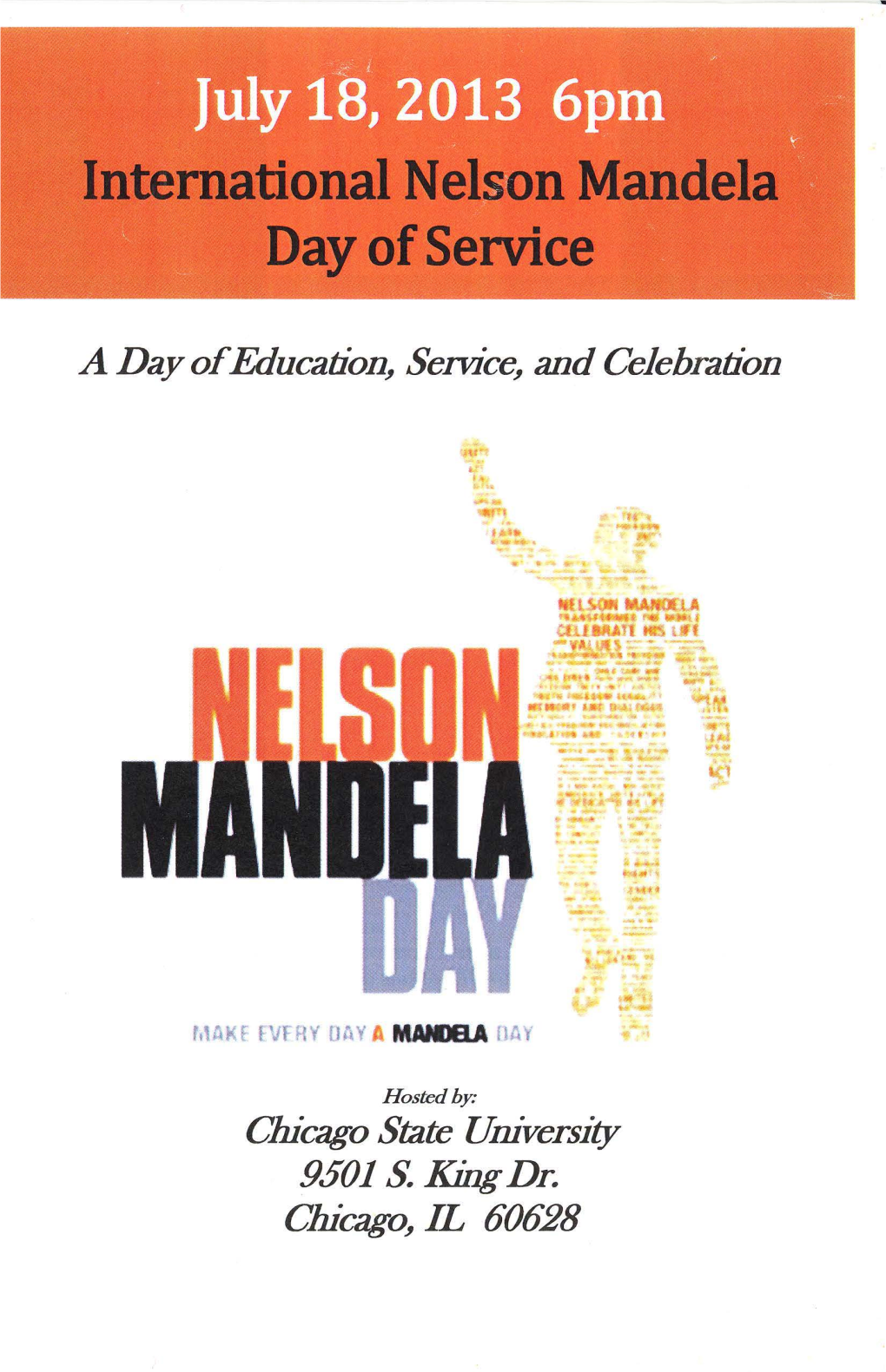 International Nelson Mandela Day of Service