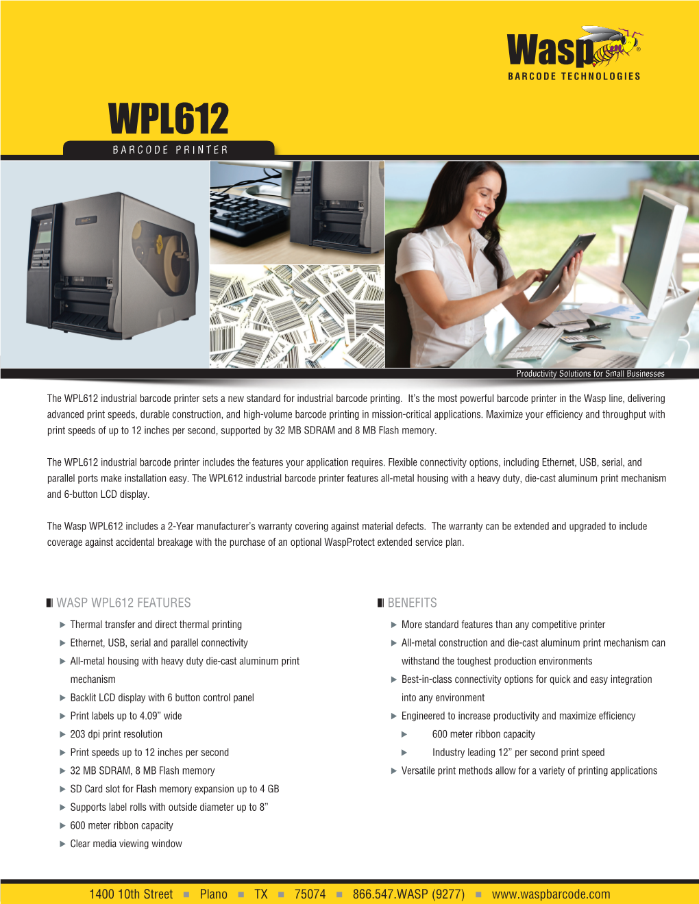 Wpl612 Barcode Printer