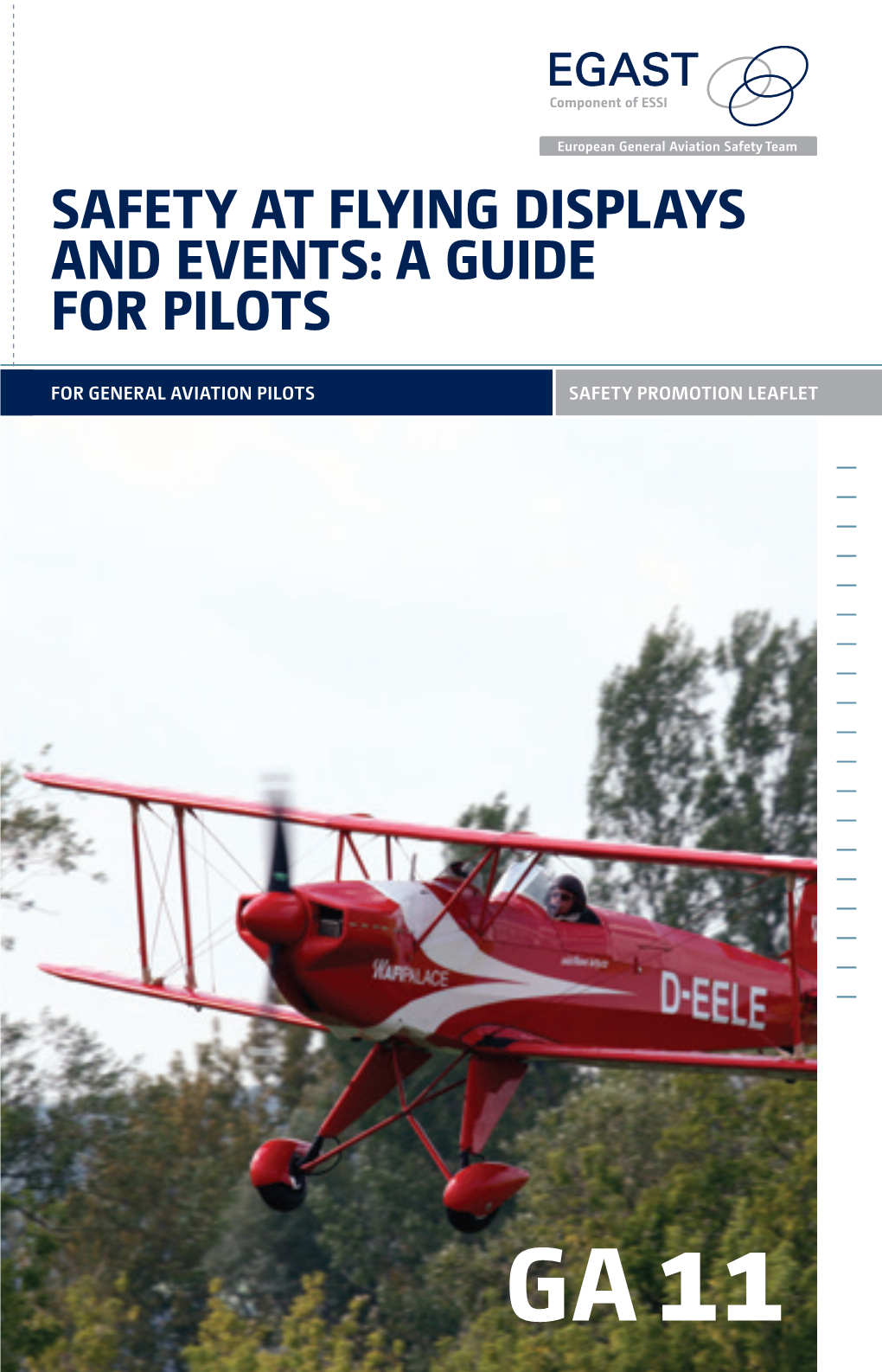 Safety at Flying Displays and Events: a Guide for Pilots
