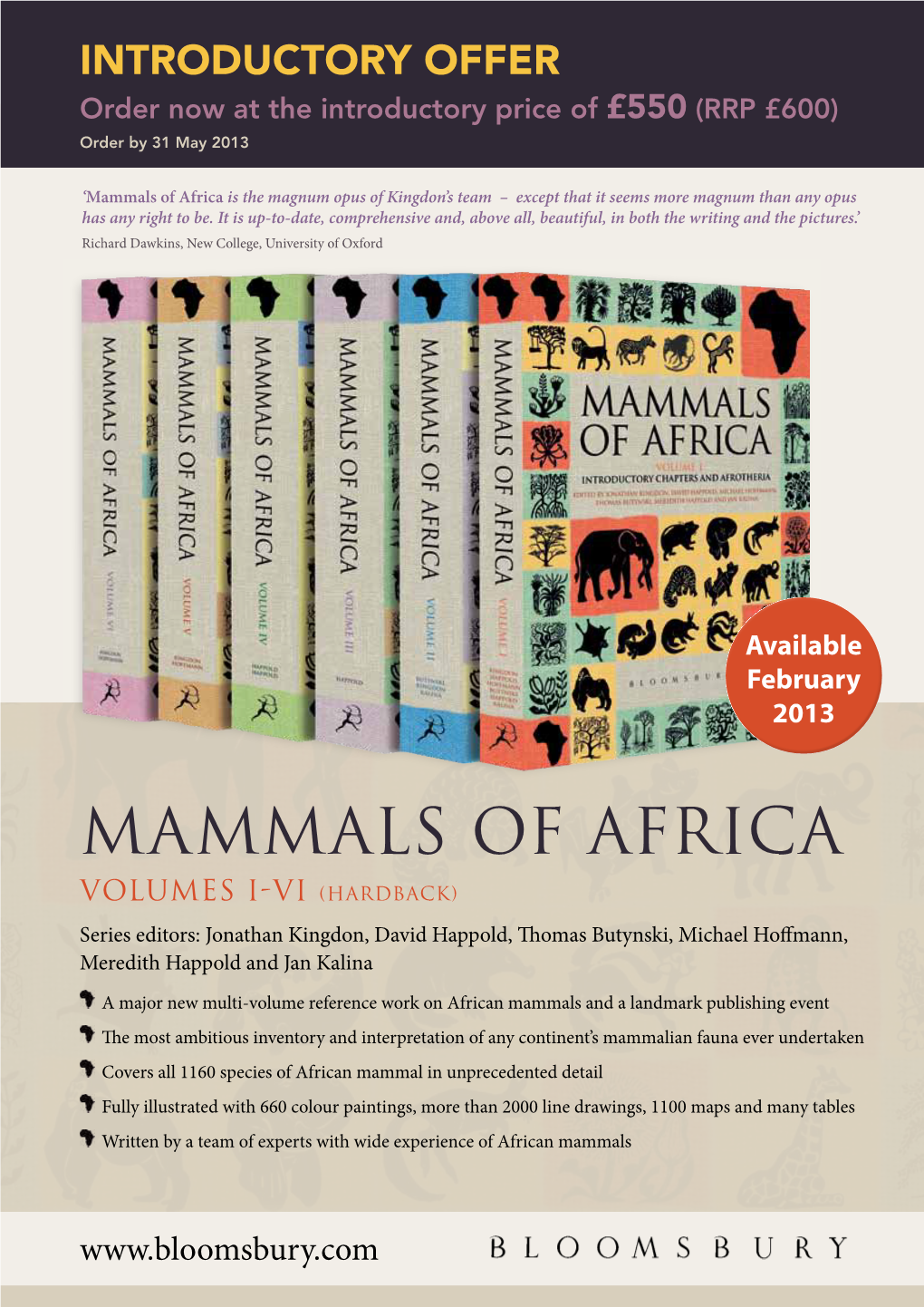 Mammals of Africa Is the Magnum Opus of Kingdon’S Team – Except That It Seems More Magnum Than Any Opus Has Any Right to Be