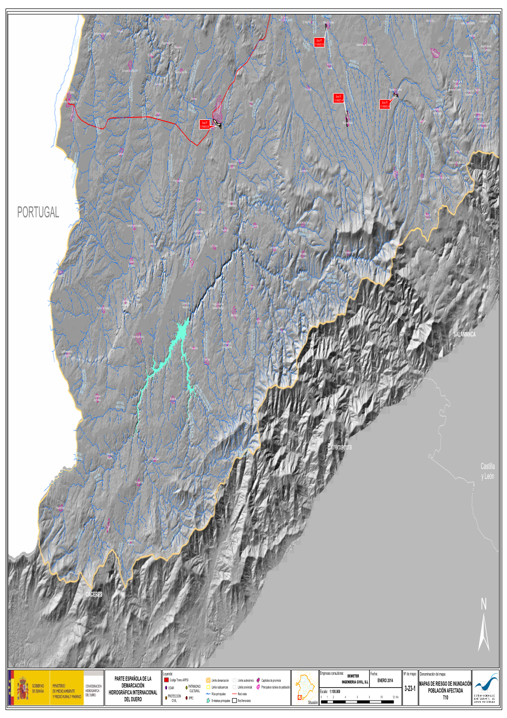 Page 1 Nº De Mapa: Leyenda: 3-23-1 Empresas Consultoras: Escala