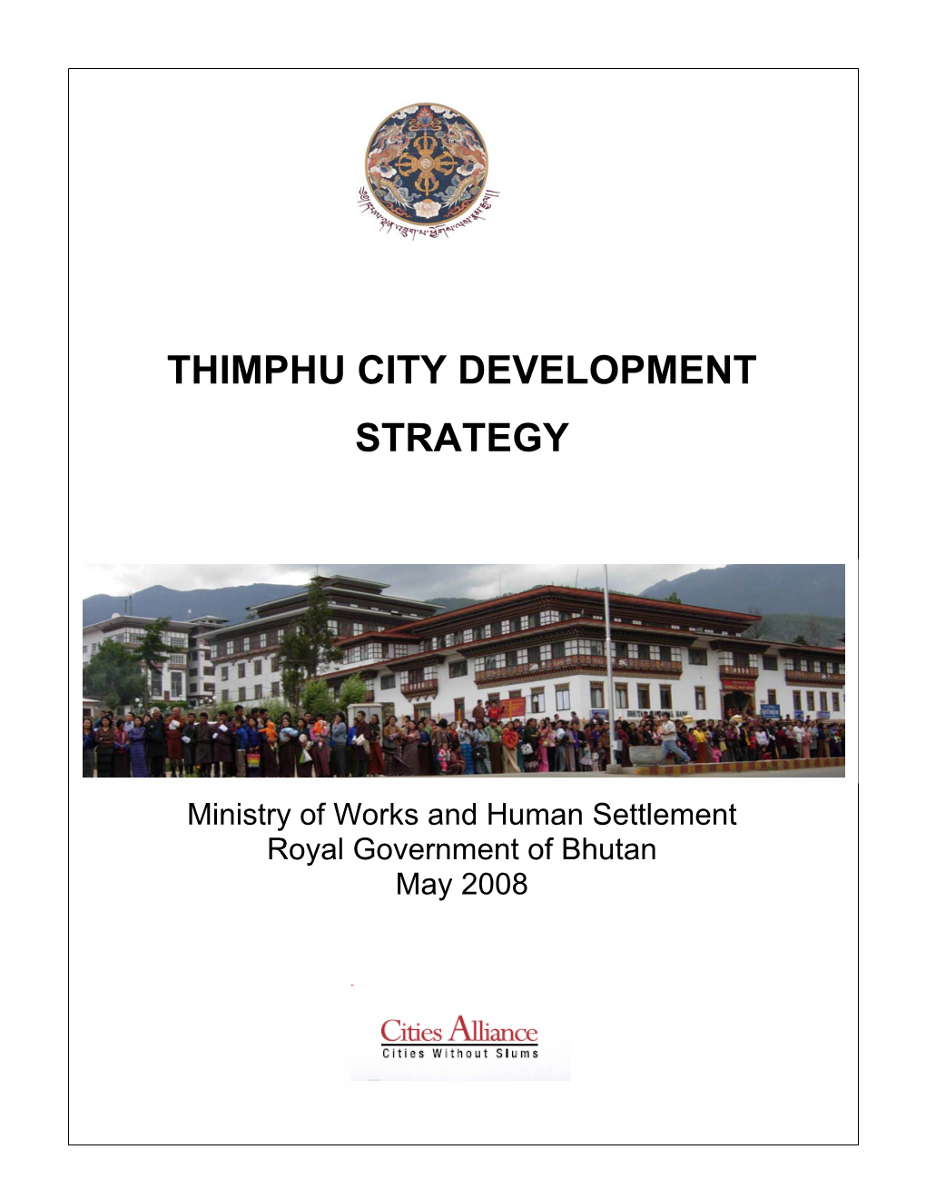 Thimphu City Development Strategy