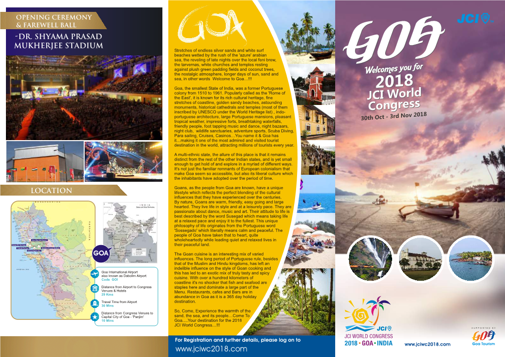 Jci World Congress 2018 Brochure