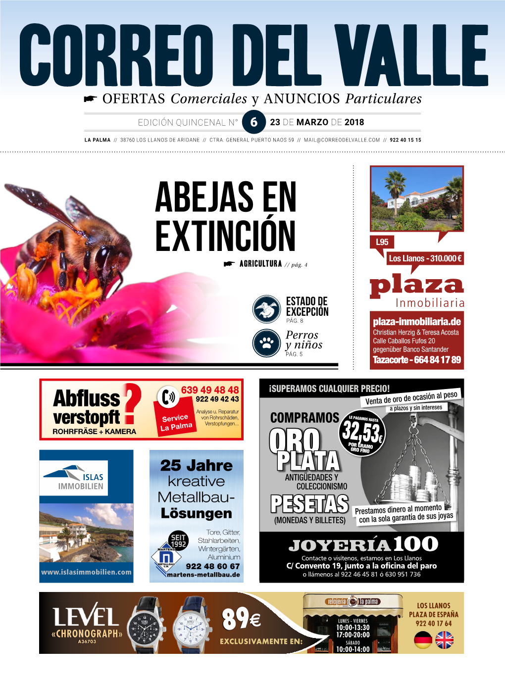 Abejas En Extinción L95 Los Llanos - 310.000 € Agricultura // Pág