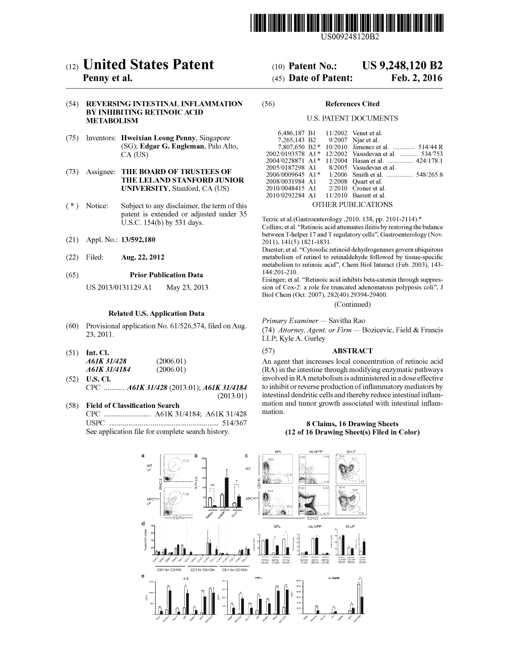 (12) United States Patent (10) Patent No.: US 9.248,120 B2 Penny Et Al