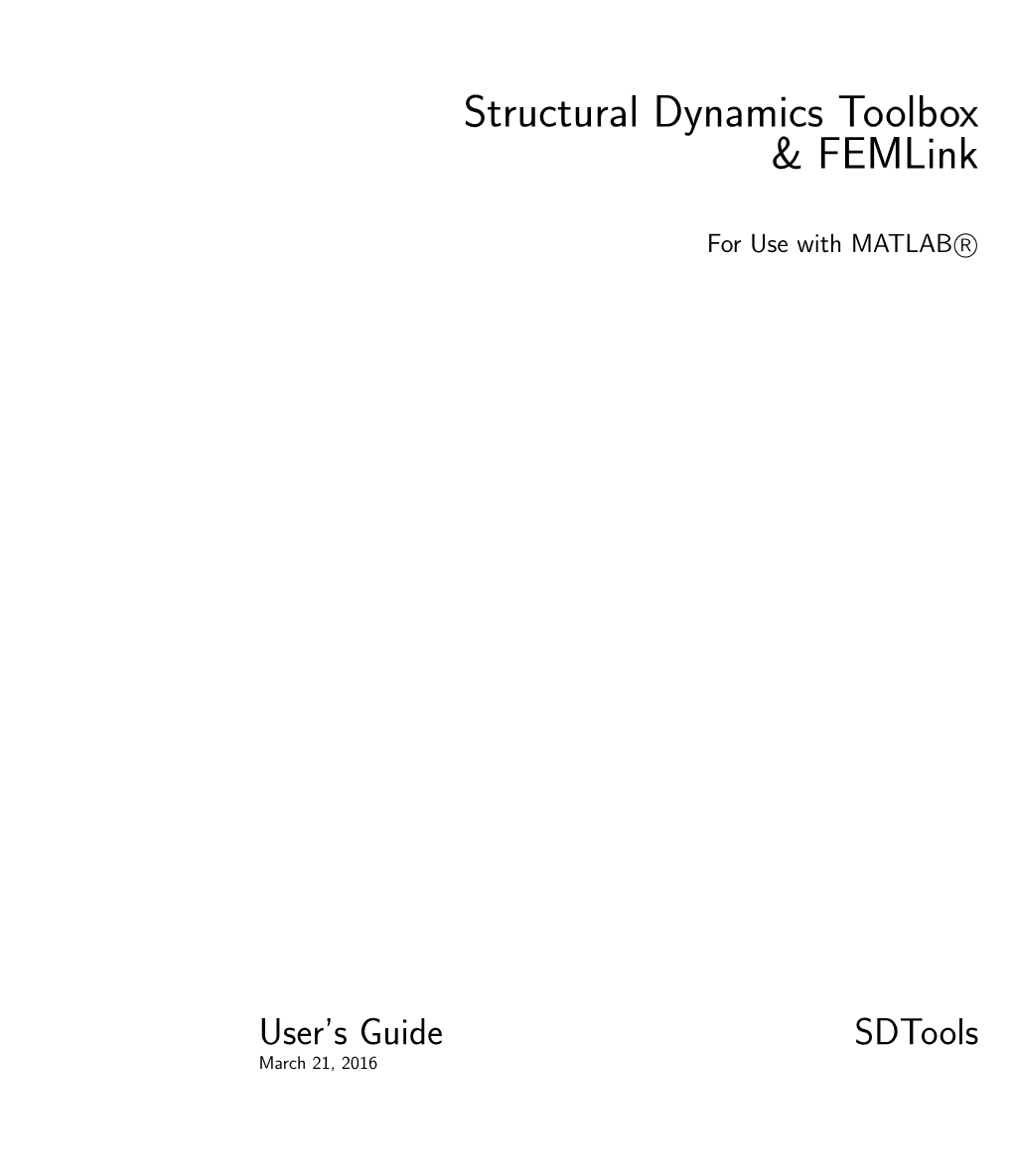 SDT 6.7 Manual