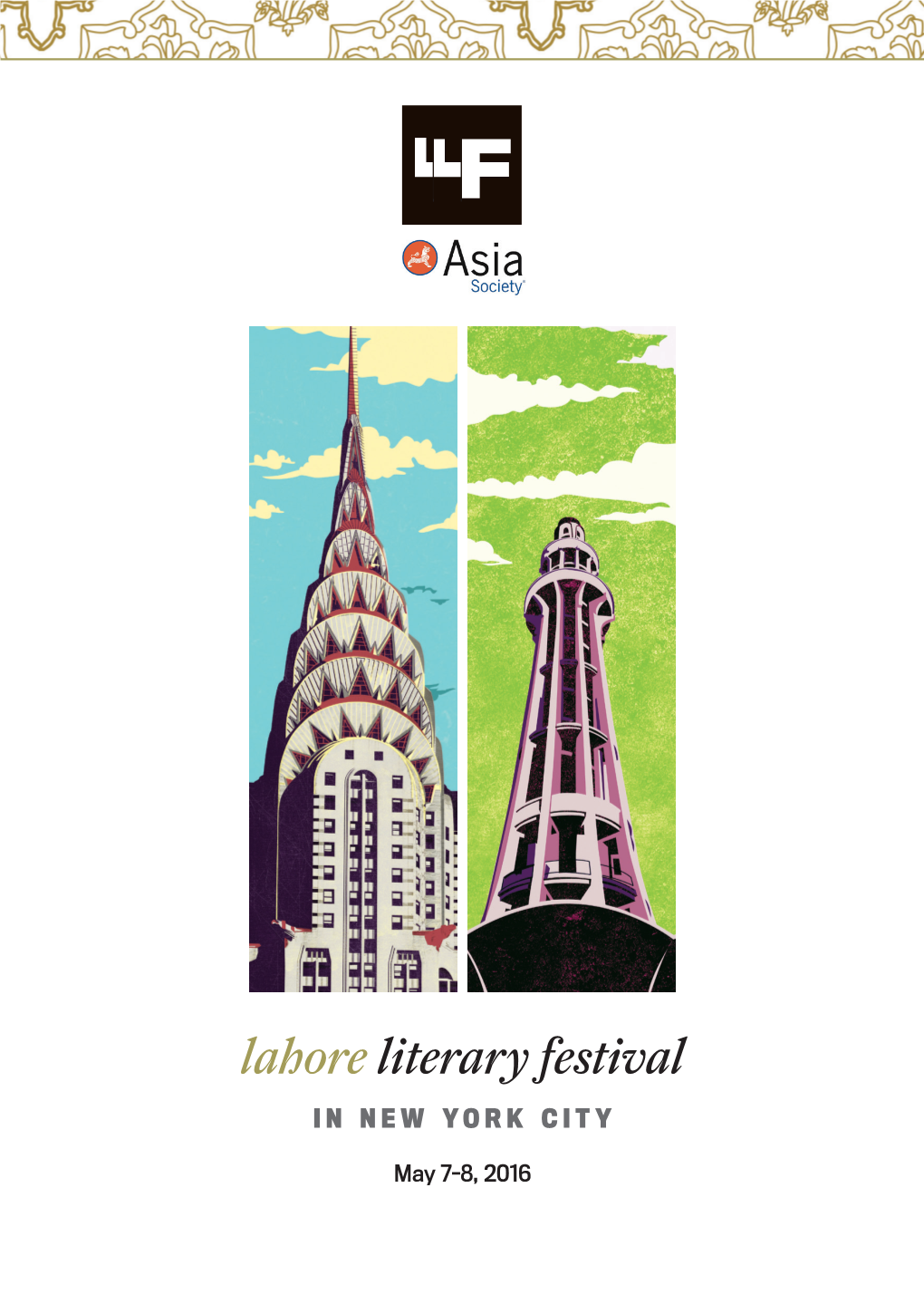 Lahore Literary Festival I N N E W Y O R K C I T Y