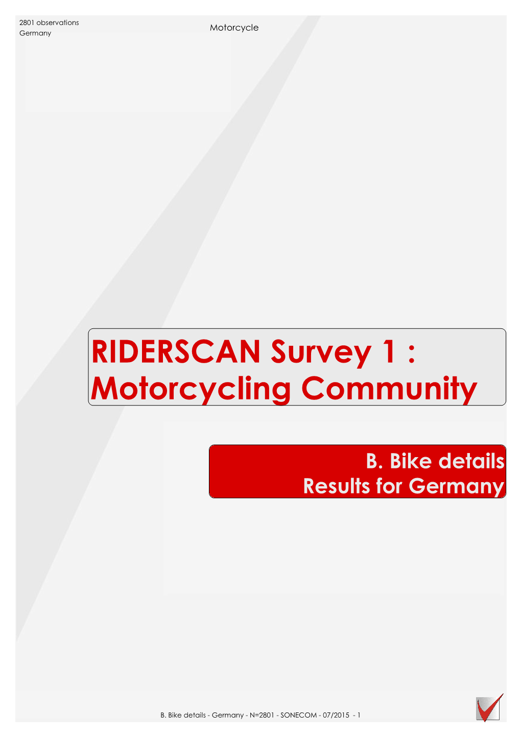 Bike Details Results for Germany