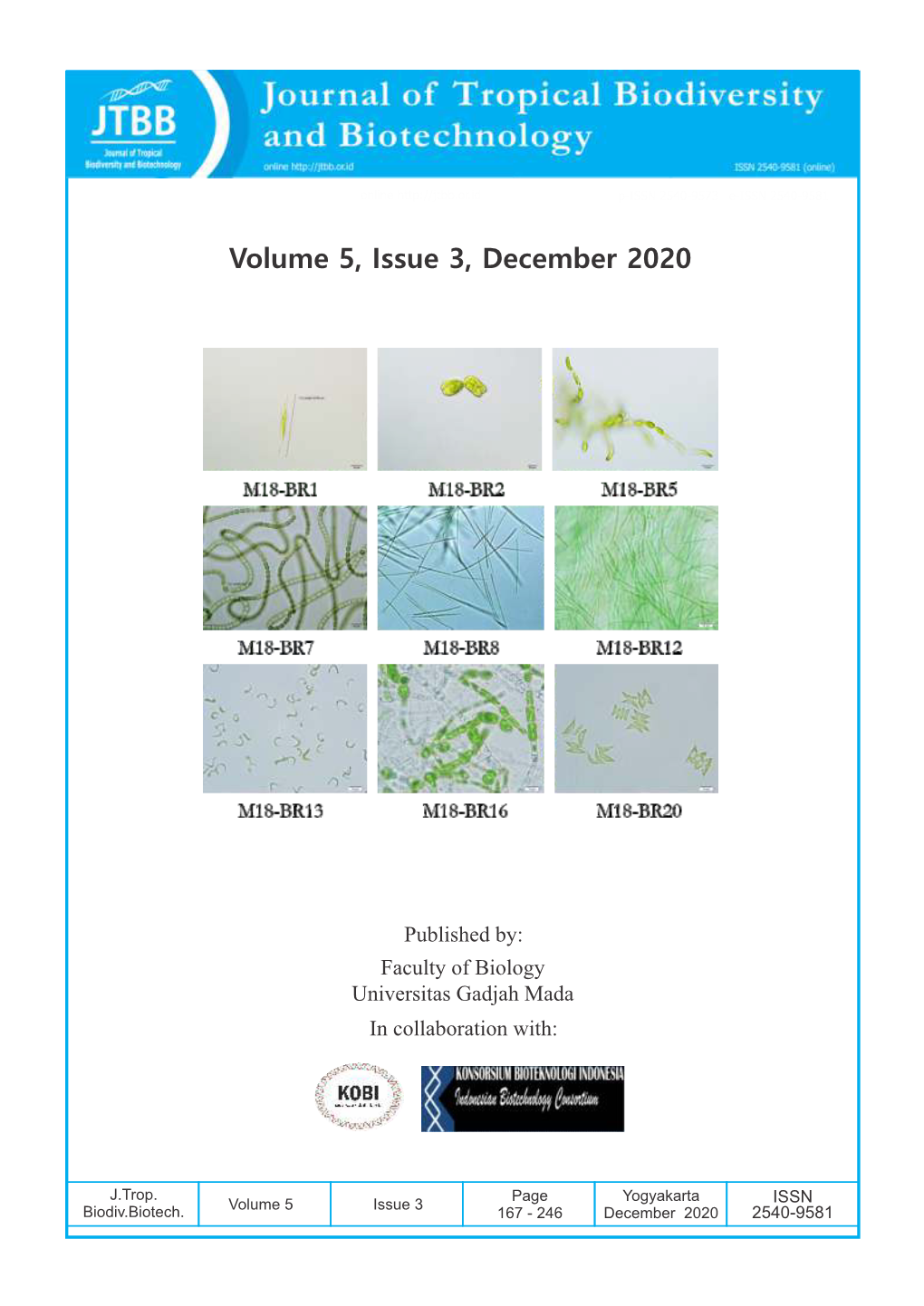 Volume , Issue , 5 3 December 2020