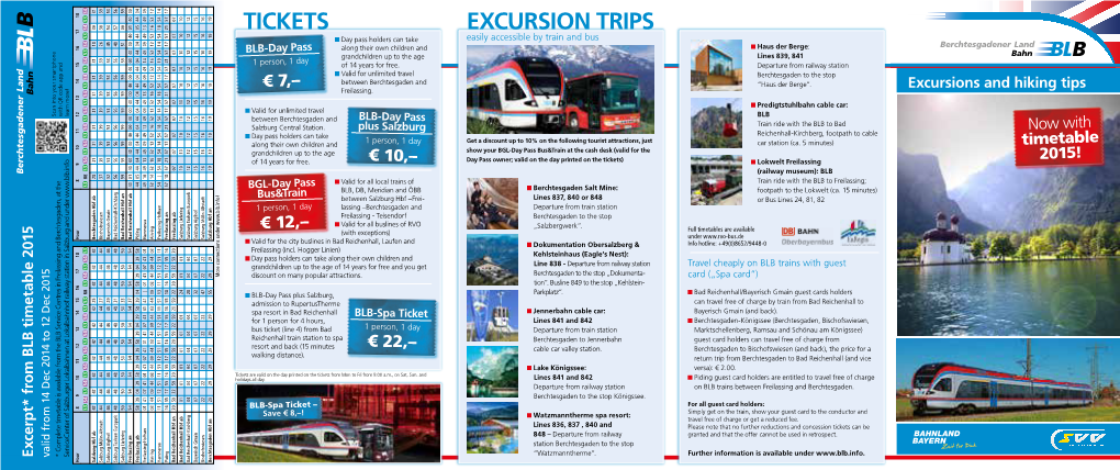 Tickets Excursion Trips