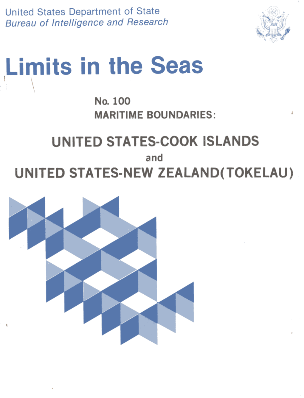 12/30/83 No. 100 Maritime Boundaries