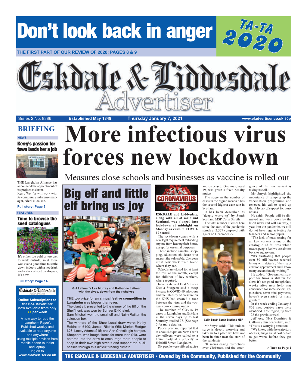 Infectious Virus Forces New Lockdown