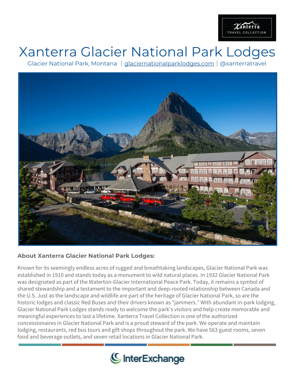 Xanterra Glacier National Park Lodges Glacier National Park, Montana │​Glaciernationalparklodges.Com​│@Xanterratravel