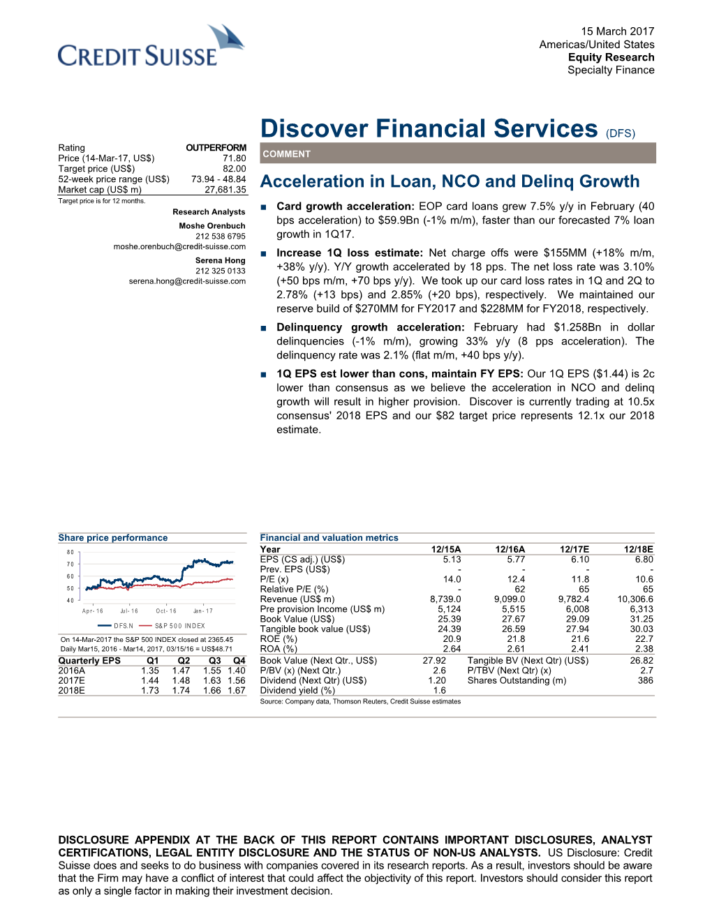 Discover Financial Services