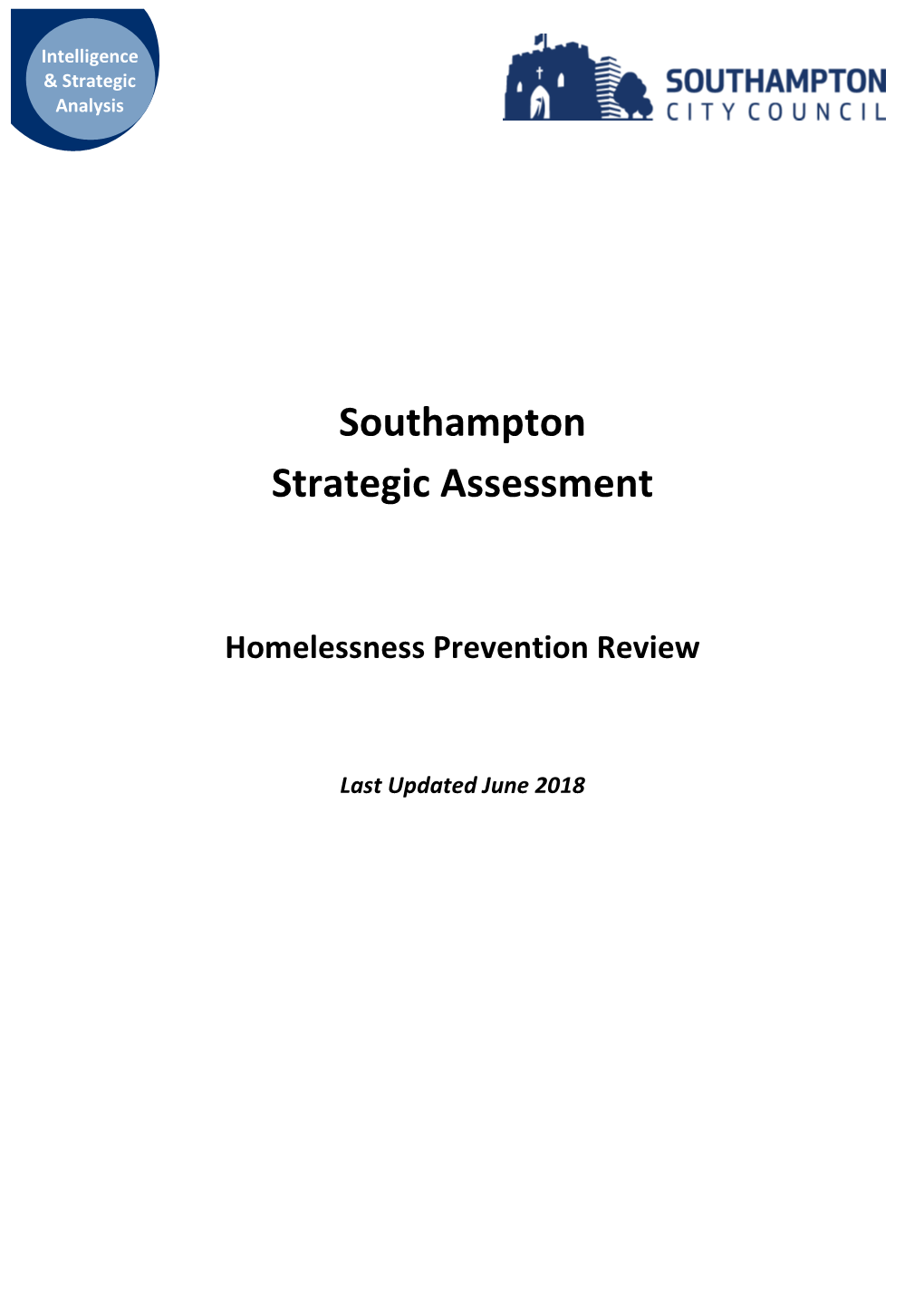 Homelessness Prevention Review