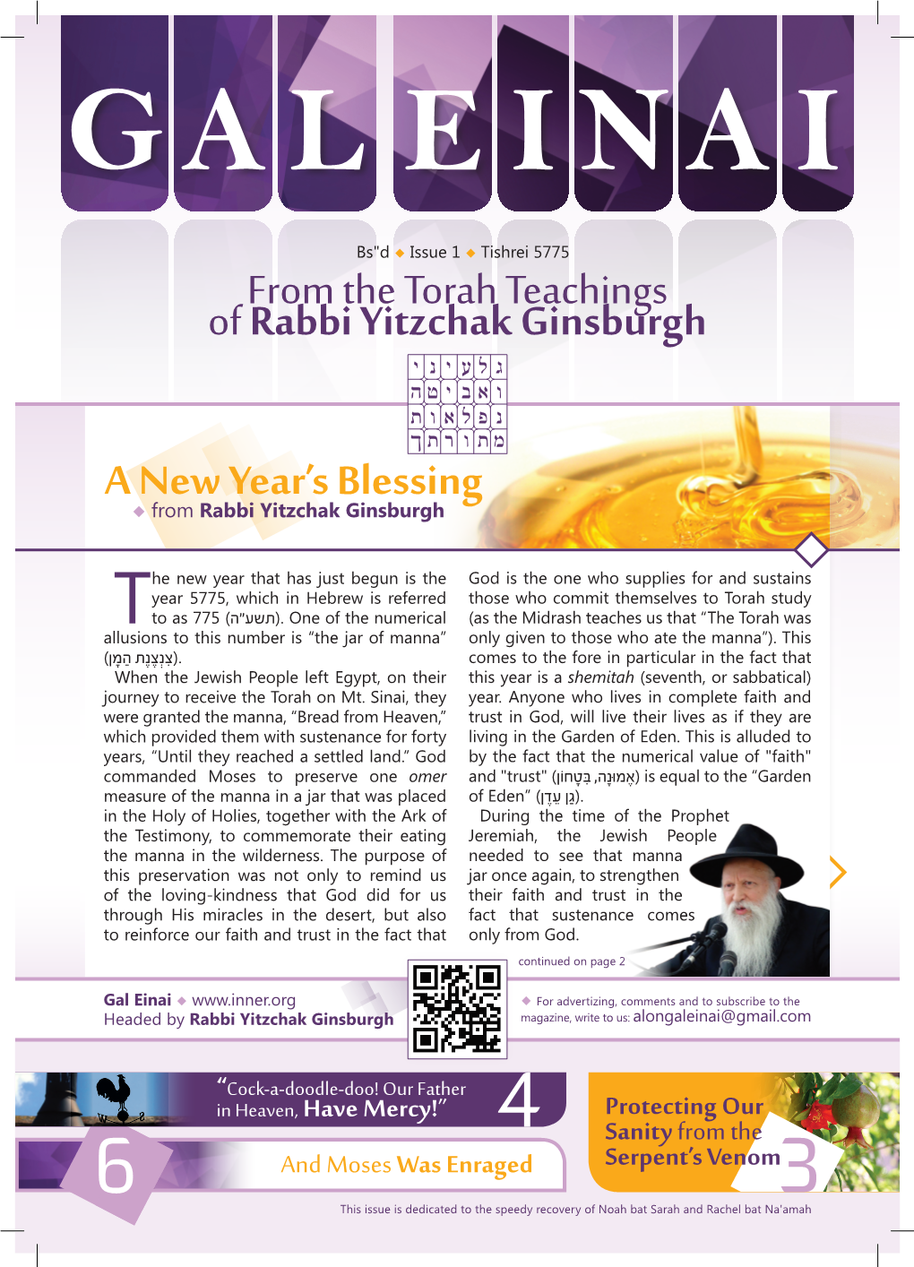 Rabbi Yitzchak Ginsburgh