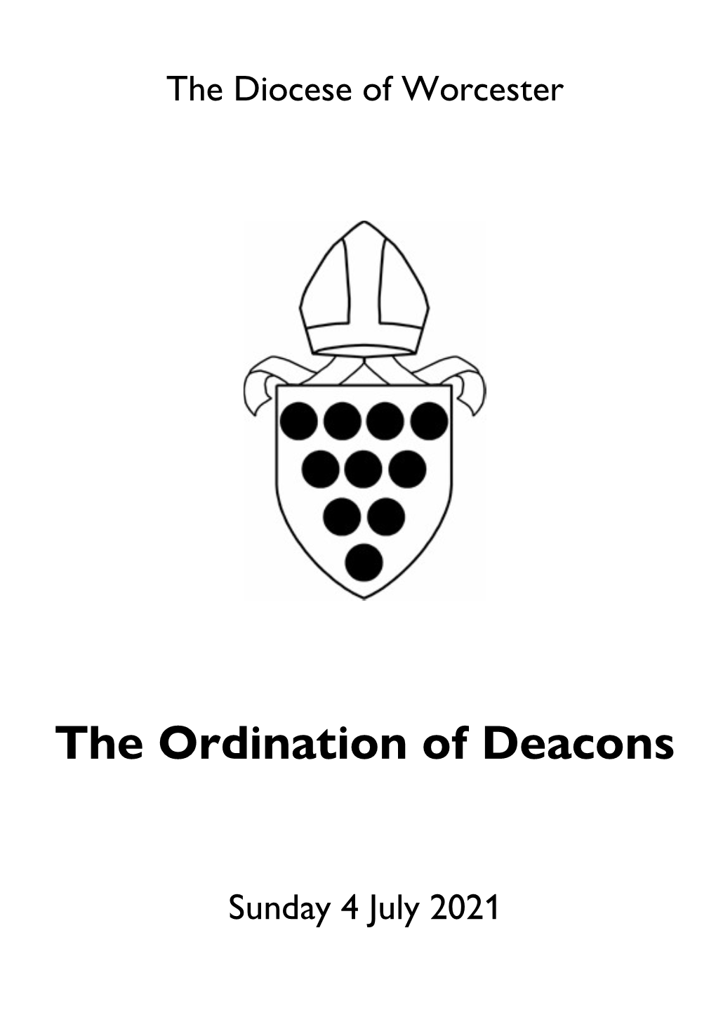 The Ordination of Deacons