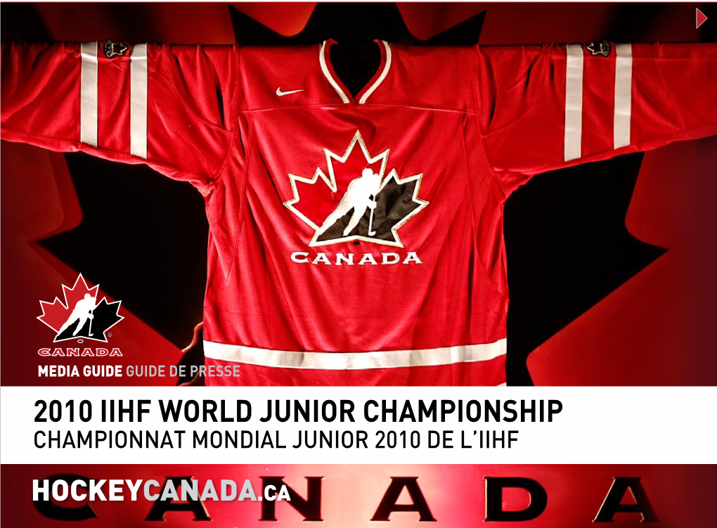 2010 Iihf World Junior Championship