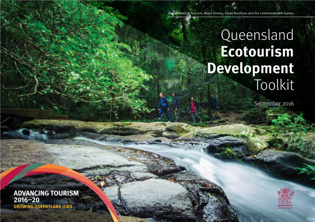 Queensland Ecotourism Development Toolkit