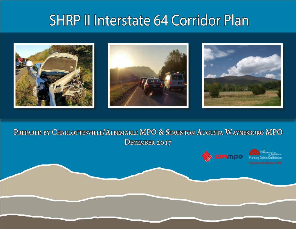 SHRP II Interstate 64 Corridor Plan