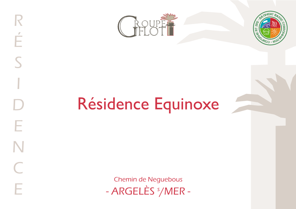 Résidence Equinoxe E N C Chemin De Neguebous E - ARGELÈS S/MER - Perpignan Le Canigou Les Pyrénées Collioure ARGELÈS S/MER