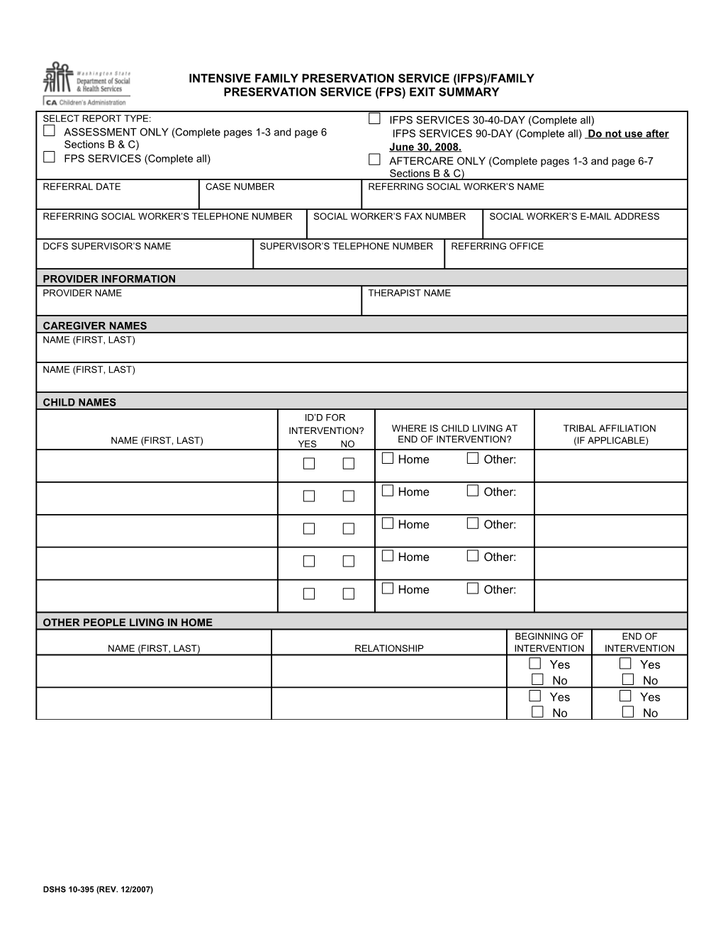 Using the North Carolina Family Assessment Scale (NCFAS)