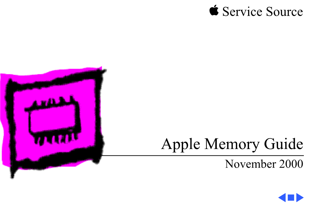 Apple Memory Guide November 2000