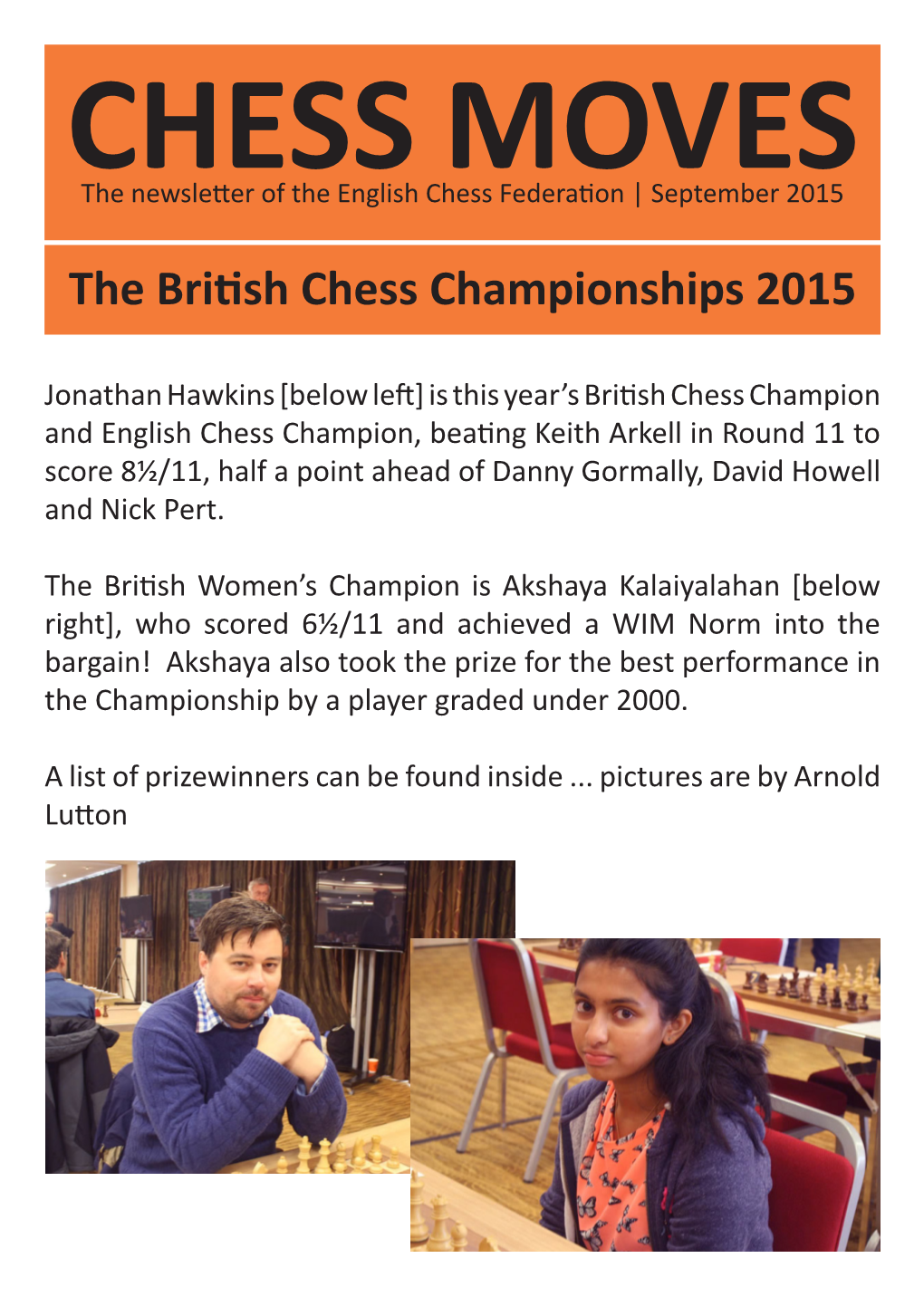 The British Chess Championships 2015