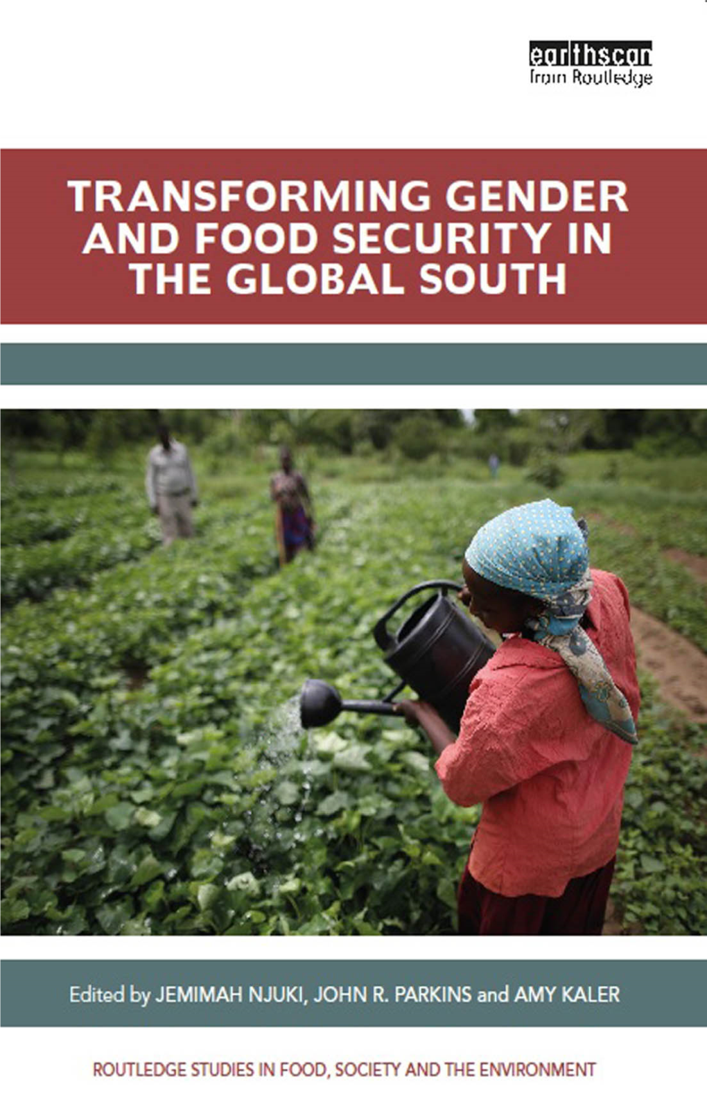 Transforming Gender and Food Security in the Global South