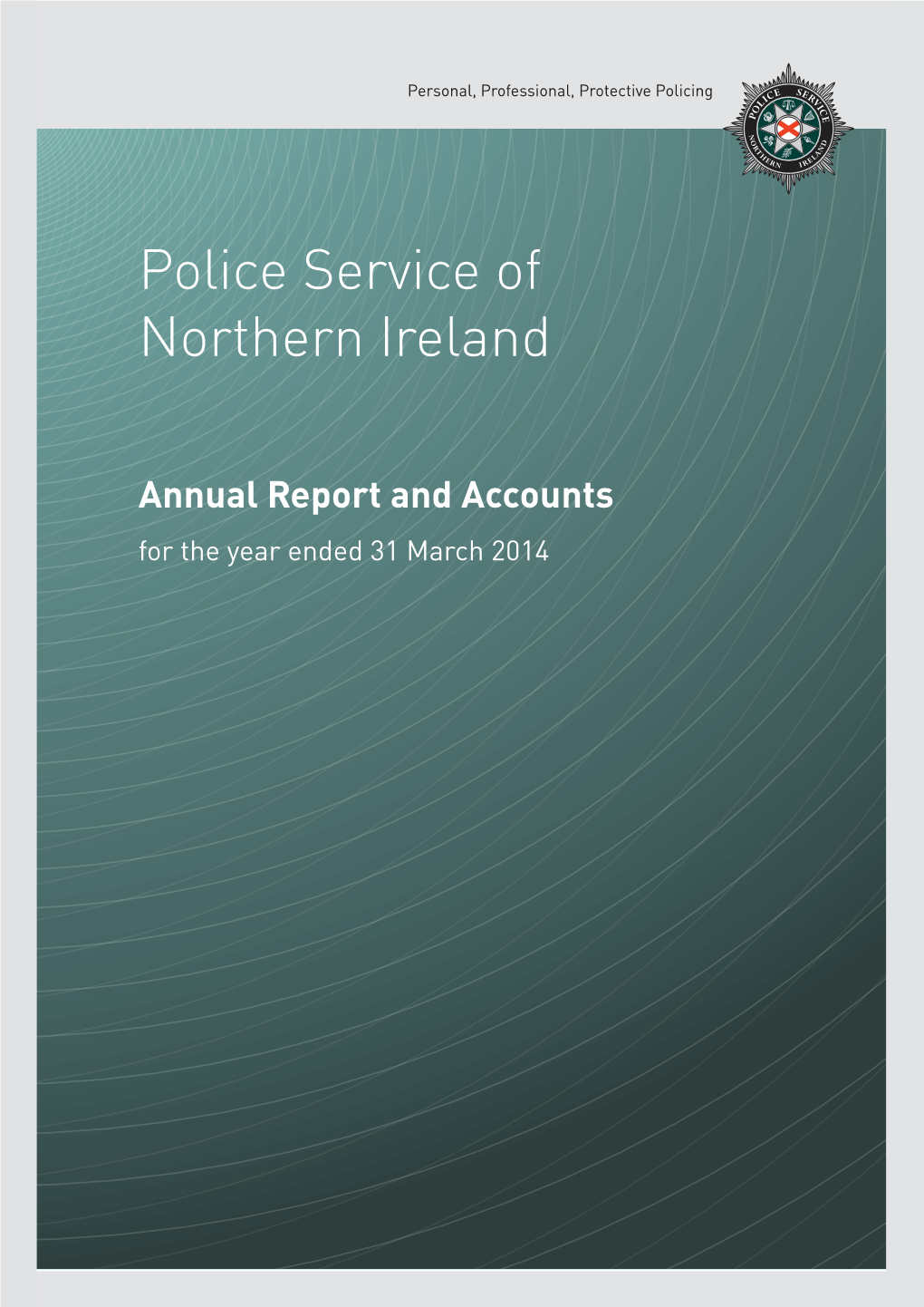 Chief Constable's Annual Report 2013