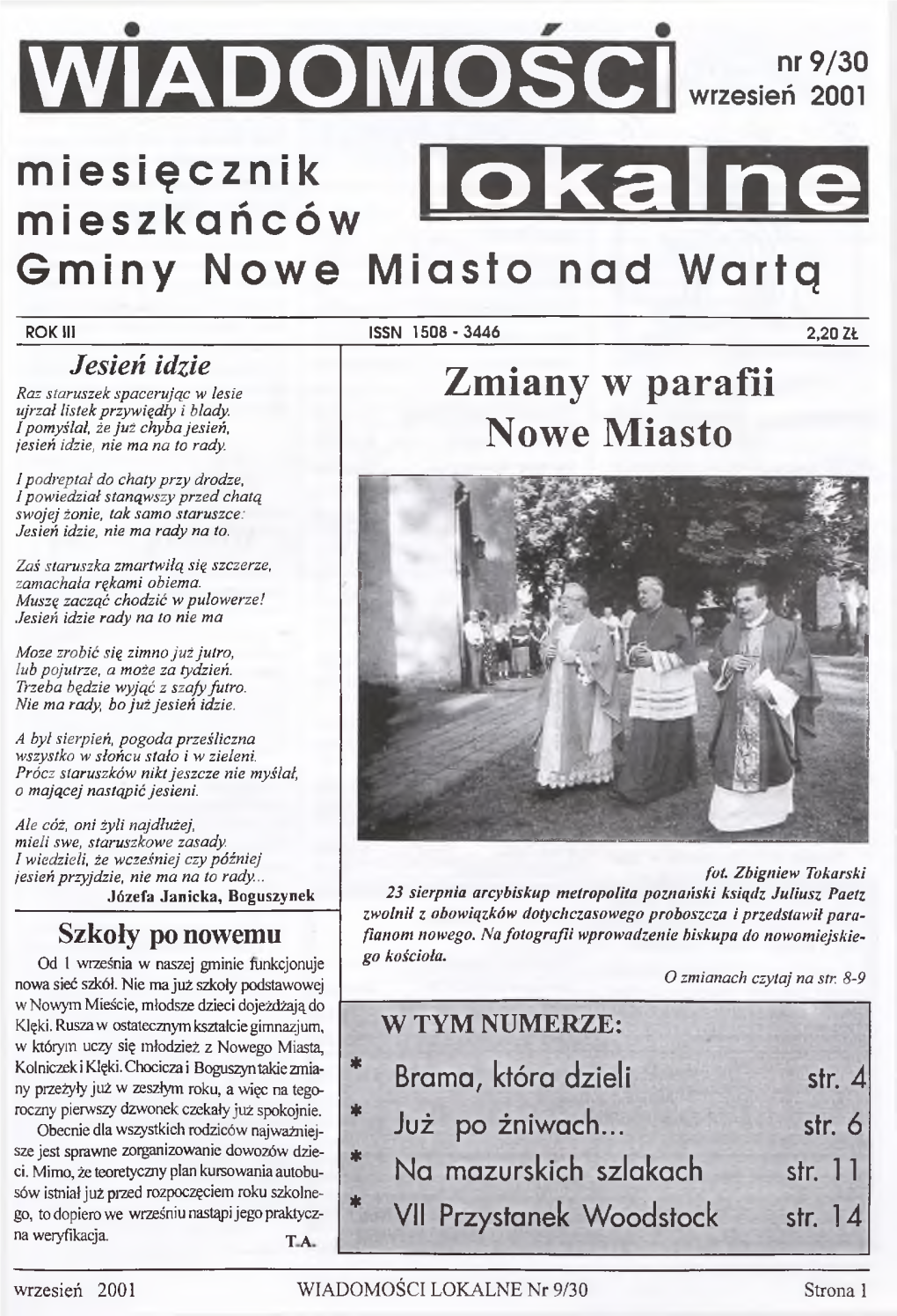 Lokalne Gminy Nowe Miasto Nad Wartq