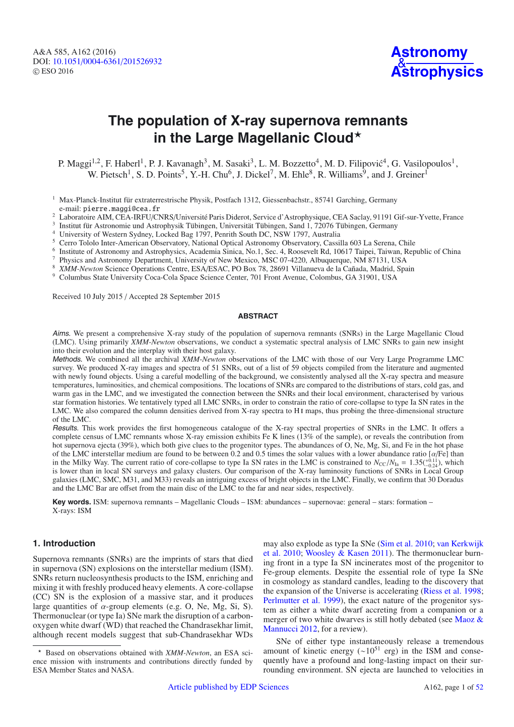 The Population of X-Ray Supernova Remnants in the Large Magellanic Cloud