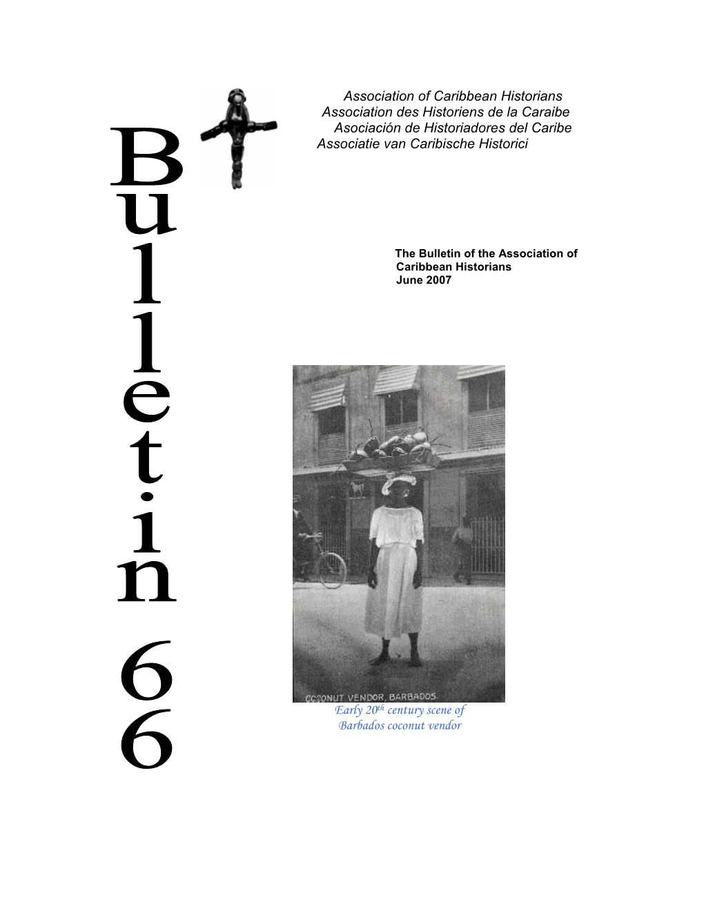 Bulletin of the Association of Caribbean Historians June 2007